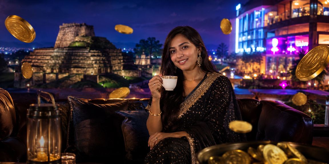 বগুড়ায় নিয়ন আলোয় ক্রিকেট বেটিং উপভোগ করছেন একজন বেটার